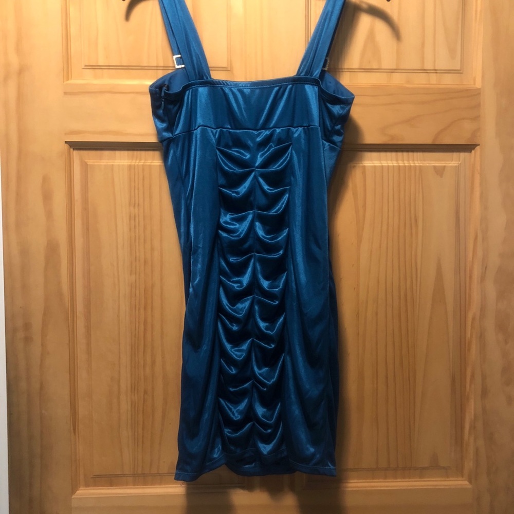 Blue Mini Dress - Picture 2 of 2